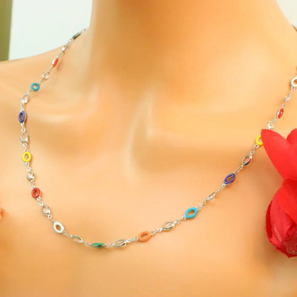 "New Beautiful Design Necklace Chain for Women/Girls, Gift, N596 - Picture 2 of 10